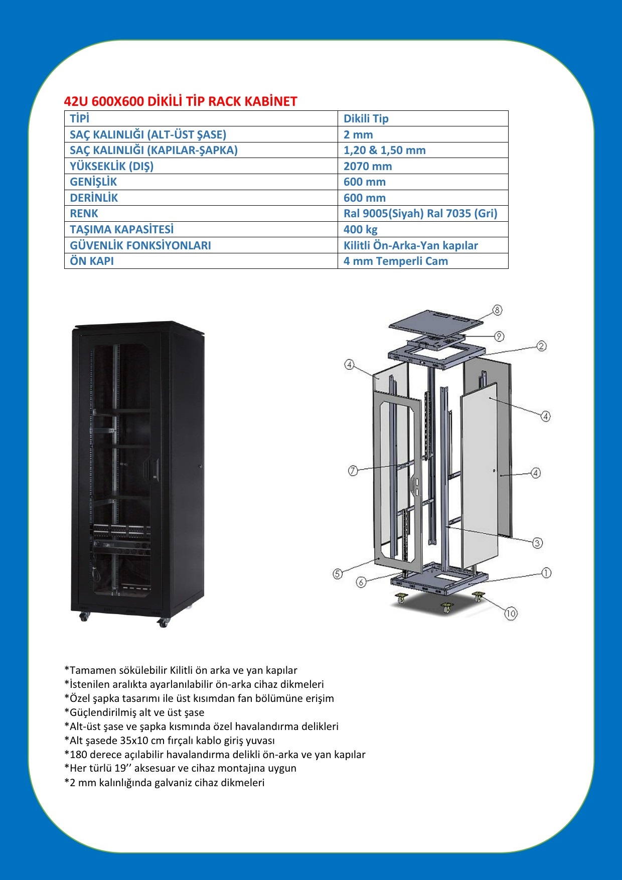 42U 600X600 DATASHEET-1